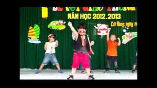 Học sinh mầm non nhảy Gangnam Style  Cực Đỉnh  MN Ngôi sao Cần Thơ [upl. by Idhem212]