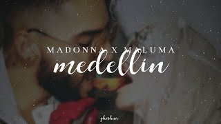 madonna maluma  medellín lyrics  letra [upl. by Kendy]