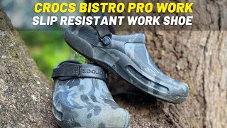 Comfortable work crocs  Bistro Pro Literide Clog  Slip Resistant [upl. by Arch]