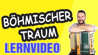 Böhmischer Traum  Lernvideo Steirische Harmonika BEsAsDes [upl. by Brandyn]