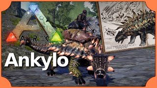 ARK Survival Evolved  Dino Tutorial  Ankylosaurus Bester Eisenfarmer  Tutorial Guide Tipps [upl. by Lucinda]