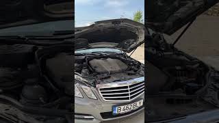 Mercedes E350 CDI Engine Sound🇩🇪 [upl. by Pulchia]