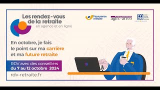 Webinaire des RDV de la retraite  Un nouveau départ ça se prépare [upl. by Betta675]