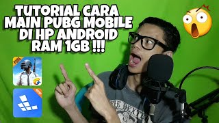 Cara Main PUBG Mobile di HP Ram 1gb  512mb Wajib Coba HP Kentang Merapat wkwkwkwkwk [upl. by Maitund]