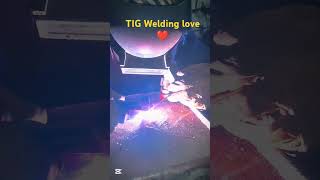 TIG Welding love SB Bhai sports kro plz my channel subscribe [upl. by Azerila870]