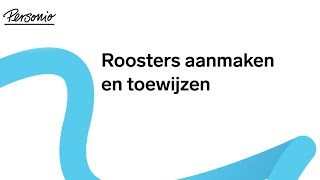 Roosters aanmaken en toewijzen  Personio [upl. by Are]