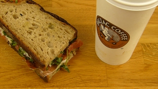 Balzac Coffee  Parmesan Serrano Stulle Sandwich [upl. by Atnamas]