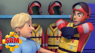 Nouvel uniforme pour les pompiers  Sam le pompier  Les dessins animés [upl. by Aramenta]