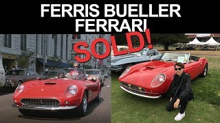 Ferris Bueller Ferrari SOLD [upl. by Yared18]