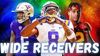 Top 15 WIDE RECEIVERS in the 2024 NFL Draft [upl. by Tammany]