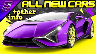 NEW LAMBOS ALL NEW CARS  STATS at stock amp other info Asphalt 9 Lambo Season Update 12 v22 [upl. by Doubler40]