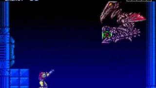 Super Metroid  Beating Ridley In Ceres Station [upl. by Abigail]