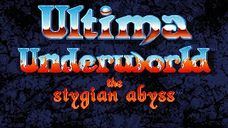 Ultima Underworld The Stygian Abyss PCDOS 1992 Origin Systems [upl. by Yenruogis]