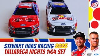 DOUBLE DIECAST REVIEW Chase BriscoeRyan Preece 2023 TALLADEGA NIGHTS 164 Set [upl. by Ninahs]