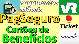 Aceitar Alelo Ticket VR e Sodexo na Moderninha  Cartões de Benefícios e PagSeguro [upl. by Nai782]