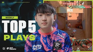 Stage 1 Weekly Top 5 Plays Finals Weekend [upl. by Winni829]