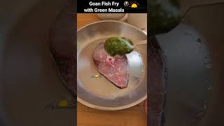 Goan Fish Fry  Goan Green Masala Fish Fry Recipe goanfishfry shorts fishfry [upl. by Lauretta]