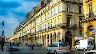 A Walk Down Rue de Rivoli Paris [upl. by Ecirtak645]