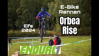 EBike Rennen  Enduro One Eifa Orbea Rise 2025 [upl. by Eugenides]