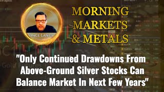 quotOnly Continued Silver Drawdowns From AboveGround Stocks Can Balance Market In Next Few Yearsquot [upl. by Winer]