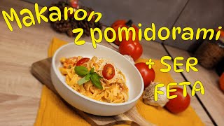 Makaron z pomidorami i serem feta [upl. by Ailecnarf350]