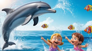 The Dolphin Song  Learn About Dolphins  Kids Songs [upl. by Dahcir319]