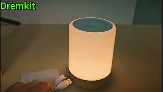 Night Light Kids Bedroom Touch Lamps desk Dimmable Table Lamp Portable Night light for Newborn feed [upl. by Dorsman125]