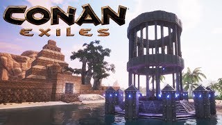 Conan Exiles  The Map Room Speed Build [upl. by Snave]