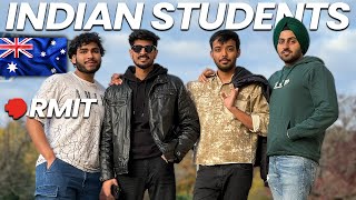 Indian Students in Australia🇦🇺  RMIT Melbourne city campus  Vlog 208 [upl. by Newbill]