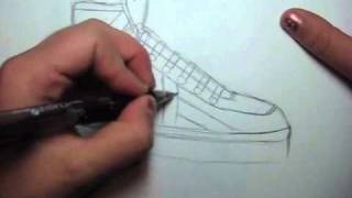 How to Draw Manga Shoes Sneakers [upl. by Aser]