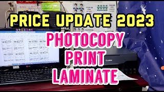 PHOTOCOPY PRICE UPDATE 2023 [upl. by Danforth550]