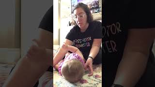 Baby development starts with the head pediatricphysicaltherapy torticollis [upl. by Shaylah]