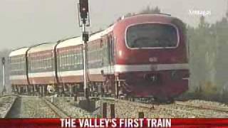 PM to flagoff Kashmirs first train [upl. by Portia521]