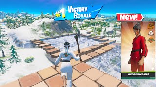 NEW COBRA KAI Skins Gameplay in Fortnite Heron Stance Hero Skin 11 Kills Solo Win [upl. by Secundas]