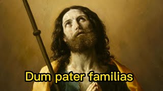 Dum Pater Familias  Codex Calixtinus  Legendado LatimPortuguês [upl. by Nalahs]