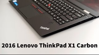 Lenovo ThinkPad X1 Carbon Review 4th Gen 2016 [upl. by Atinit]