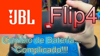 JBL Flip 4 Cambio de bateria [upl. by Sarchet772]