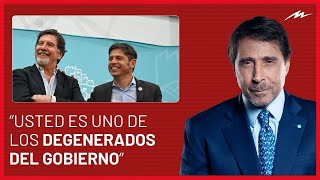 “Usted es uno de los degenerados del Gobierno de Bs As” el tenso cruce entre Feinmann y Sileoni [upl. by Nisse]