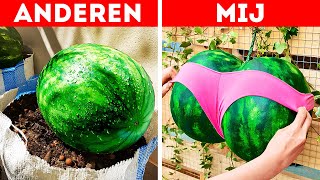 KWEEK JE FRUIT MET DEZE TUINIER HACKS ✨🍉 [upl. by Yssirc]