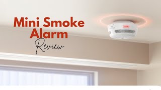 XSense Mini Smoke Alarm Compact Safety for Every Home  Review [upl. by Munroe]