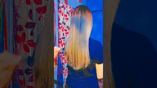 v shape hair cutting ✂️viralvideo trendingvideo trendingshorts haircut [upl. by Adnahcir]