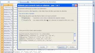 Excel Facil Truco 65 Importar datos CSV Valores Separados por Comas [upl. by Wu]