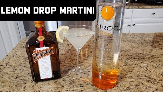 How to Make a Lemon Drop Martini  Ciroc Peach Cocktail  MixologyMondays  Vodka Cocktail Ideas [upl. by Fradin862]