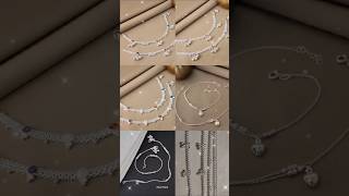 Simple anklets designs viralvideo shorts [upl. by Codee]