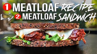 Worlds Greatest Meatloaf Recipe  the Best Leftover Ideas  SAM THE COOKING GUY 4K [upl. by Libenson]