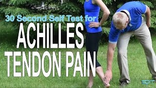 How to test for achilles tendonitis [upl. by Alya]