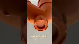 How to fix leaks on your pvc trapPioneer MaybirdBax Elastoseal [upl. by Ri]