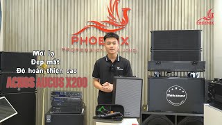 HÒA MÌNH VÀO BỮA TIỆC ÂM THANH CÙNG LOA KARAOKE DI ĐỘNG AUCUS X200 youtube music phoenixaudio [upl. by Bencion122]