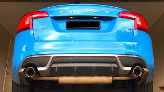 Volvo S60 T6 RDesign Polestar Exhaust [upl. by Kirkwood]