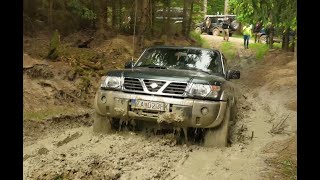 4x4 offroad Nissan Patrol Y60Y61 28 30 BMW Terrano Volkswagen Westfalia Land rover Discovery [upl. by Suelo449]